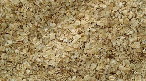 Muesli Closeup Rotating Stock Footage