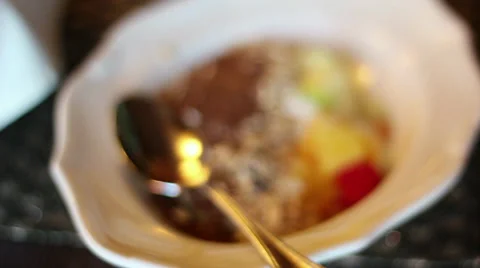 Muesli Stock Footage 29624078