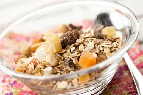 Muesli Foto stock