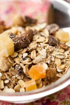 Muesli Foto stock