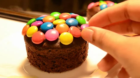 Muffin Candy Stock Footage 36815957