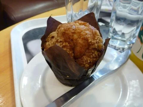 Muffin close up Stock Photos