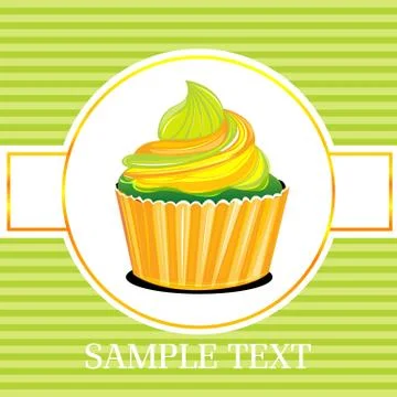 Muffin Illustrazione stock