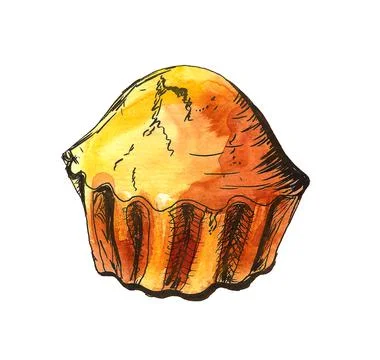 Muffin Stock Illustration