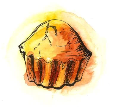 Muffin Stock Illustration