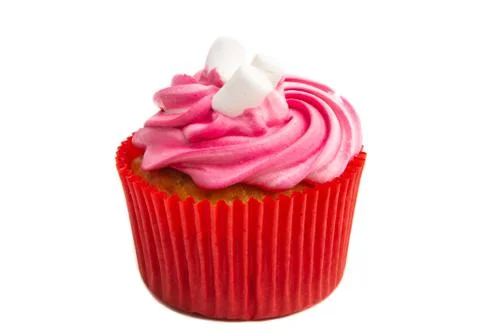 Muffin isolated Stock Photos