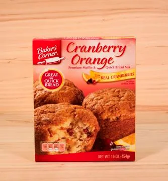 Muffin mix Stock Photos
