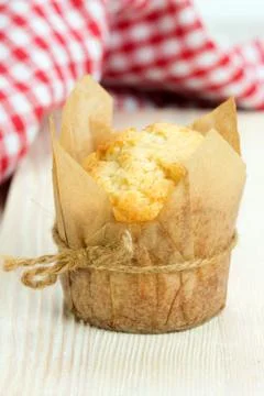 Muffin in paper form Stock Photos