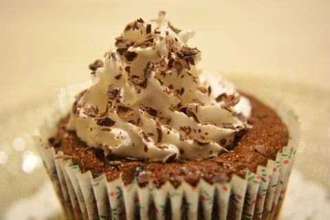 Muffin souffle Stock Photos