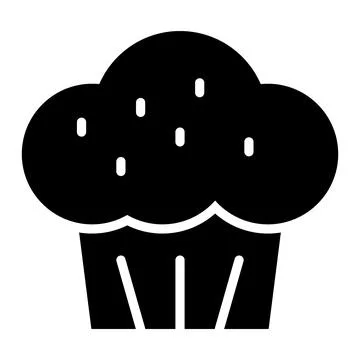Muffin Vector Icon Design Illustration Stock Illustration
