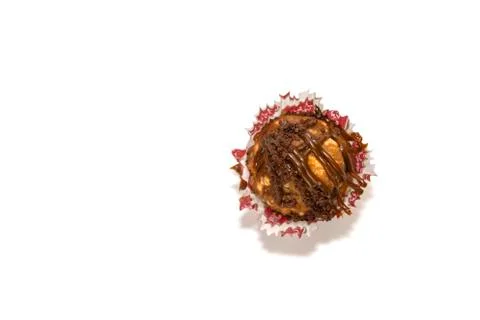 Muffin on a white background close-up. isolate Stock-Fotos