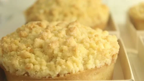 Muffins bakery chocotorta chococake lemon pie meringe Stock Footage 131989723