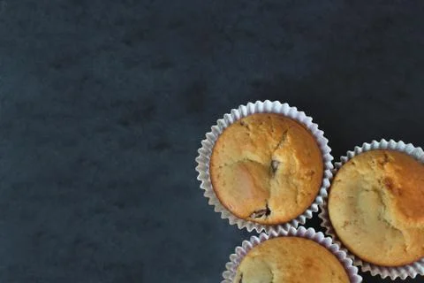 Muffins homehade Stock Photos