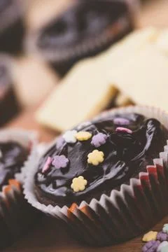 Muffins Stock Photos