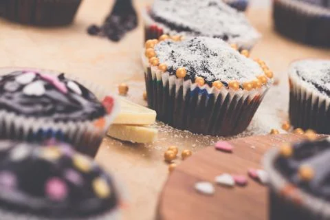 Muffins Stock Photos