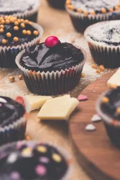Muffins Stock-Fotos