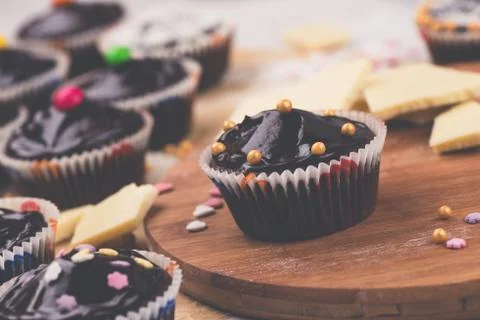 Muffins Stock Photos
