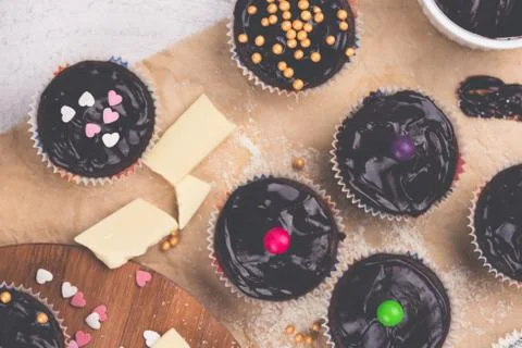 Muffins Stock Photos