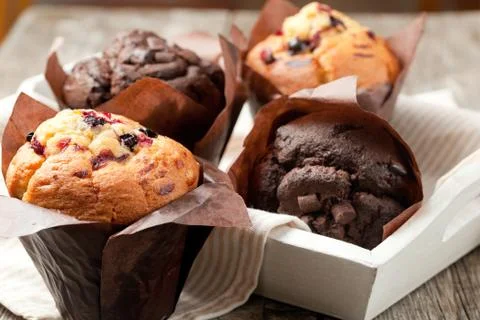 Muffins Stock Photos