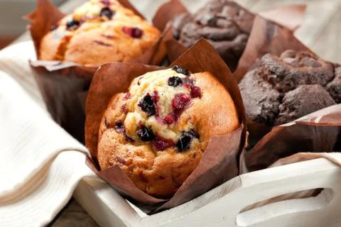 Muffins Stock Photos