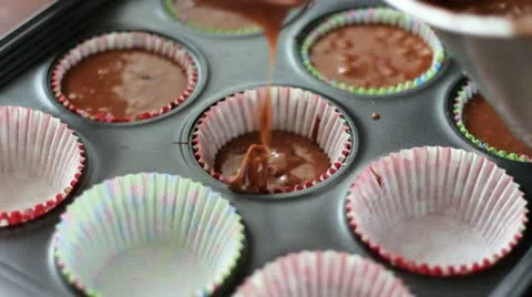 Muffins production Stock Footage 20621705
