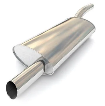 Muffler Stock Illustration
