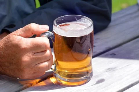 Mug of beer Stock Photos