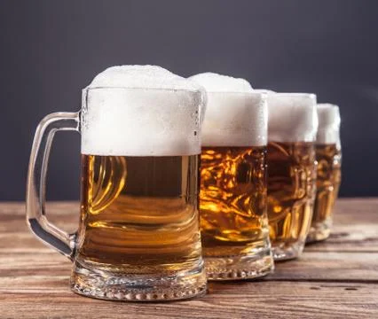Mug of beer Stock Photos