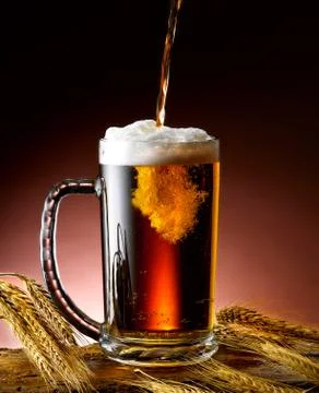 Mug of beer Stock Photos