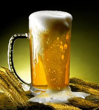 Mug of beer Stock Photos
