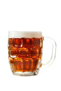 Mug of beer Stockfoto's