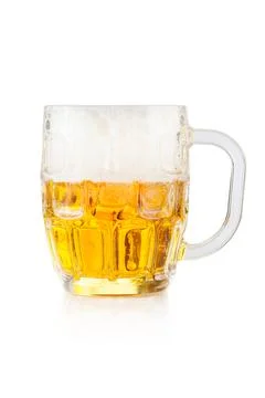 Mug of beer Stockfoto's