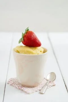 Mug cake Stock Photos