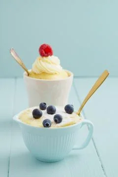 Mug cake Stock Photos