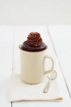 Mug cake Stock Photos