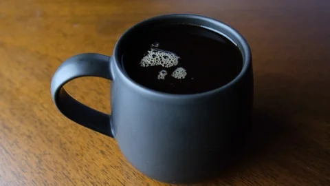 A Mug Of Coffee Stock Footage 100304838