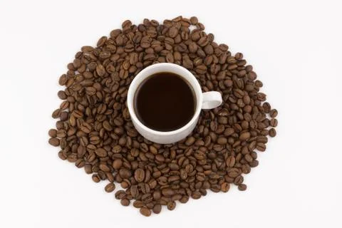 Mug of coffee Stock Photos