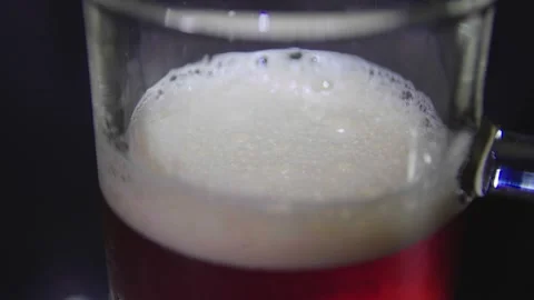 Mug of cold beer Stock Footage 130875913