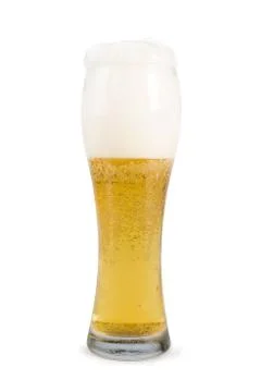 Mug filled with beer Stock Photos