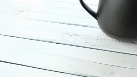 A Mug Of Hot Coffee Stock-Footage 100321369