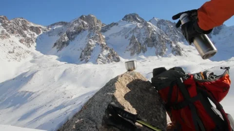 Mug of hot tea Stock Footage 59730489