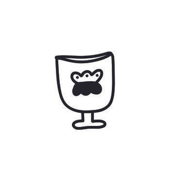 Mug of hot tea Stock Illustration