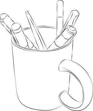 Mug Stock Illustration