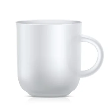 Mug illustration isolated on white background Stock Illustration