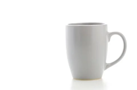 Mug isolated on white Stock Photos