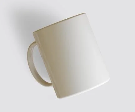 Mug shiny mockup Illustrazione stock