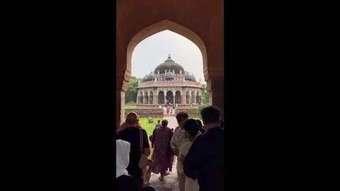 Mughal architecture. Stock Footage 283923243