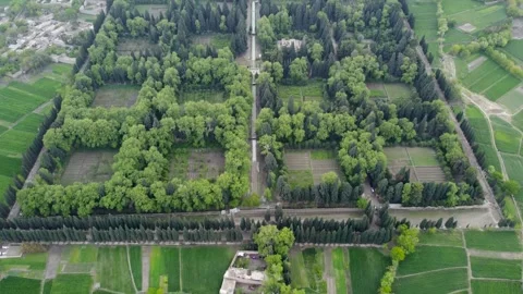A Mughal Garden in Khogyani Stock Footage 274471602