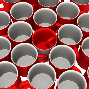 Mugs 스톡 일러스트