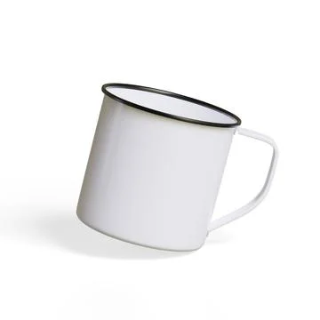 Mugs isolated on white background. Solid  or white color Cup High resolution Stock Illustration